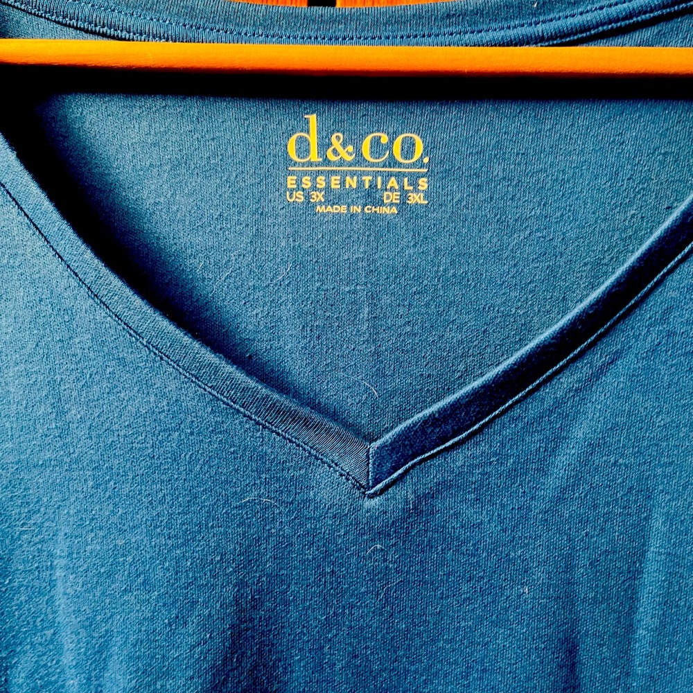 D&Co Essentials Long Sleeve Royal Blue 3XL